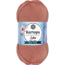 1 Adet Lotus Bikini Büstiyer Bluz Örgü Ipi  K103 Pişmiş Ayva