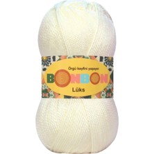 1 Adet Lüks Patik Ipi Yünü Ekru 98300