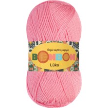 1 Adet Lüks Patik Ipi Yünü Koyu Pembe 98298