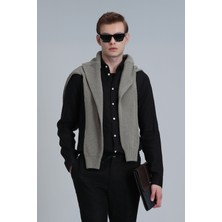 Lufian Pitaya Erkek Keten Gömlek Comfort Fit Siyah