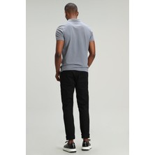 Lufian Anton Smart Jean Erkek Pantolon Slim Fit Siyah