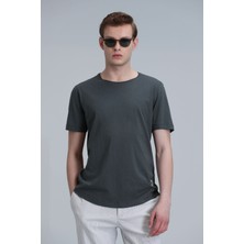 Lufian Junya Erkek Basic Tişört Yeşil