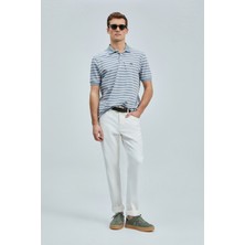 Lufian Jon Smart Erkek Polo Tişört Gri