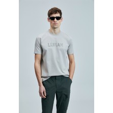 Lufian Thınk Modern Grafik T- Shirt Taş