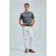 Lufian Thınk Modern Grafik T- Shirt Koyu Yeşil