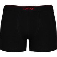 Lufian Glorıa Erkek Pamuklu Boxer Siyah