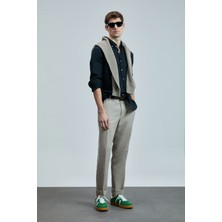 Lufian Pitaya Erkek Keten Gömlek Comfort Fit