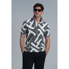 Lufian Cara Smart Erkek Polo Tişört Nefti Yeşil