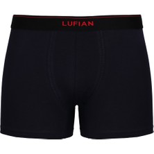 Lufian Glorıa Erkek Pamuklu Boxer Lacivert
