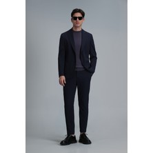 Lufian Hunter Smart Erkek Chino Pantolon Slim Fit Lacivert