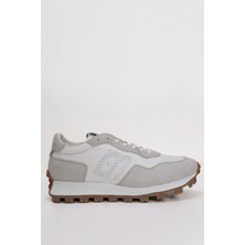 Lufian Arthur Erkek Deri Sneaker Ayakkabı Beyaz