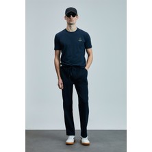 Lufian Olıvıa Modern Grafik T- Shirt Lacivert