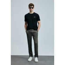 Lufian Olıvıa Modern Grafik T- Shirt Siyah