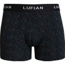 Lufian Anka Erkek Pamuklu Boxer Siyah