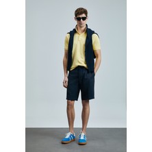 Lufian Laon Smart Erkek Polo Tişört Sarı