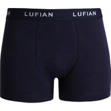 Lufian Dany Erkek Pamuklu Boxer Lacivert