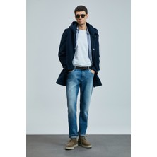Lufian Mattıas Smart Jean Erkek Pantolon Slim Fit Mavi