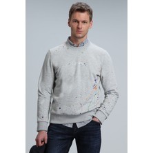 Lufian Alexander Erkek Sweatshirt Gri
