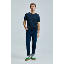 Lufian Junya Erkek Basic Tişört Lacivert
