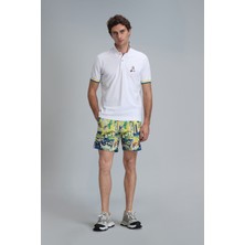 Lufian Vıev Erkek Deniz Şortu Sarı