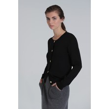 Lufian Leeds Kadın Hırka Siyah