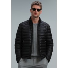 Lufian Andy Kaz Tüyü Erkek Mont Siyah