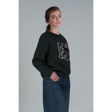 Lufian Pıtcher Kadın Örme Sweatshırt