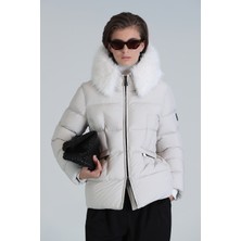 Lufian Klemantın Kaz Tüyü Kadın Mont