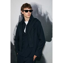 Lufian Lord Erkek Basic Gömlek Regular Fit Lacivert