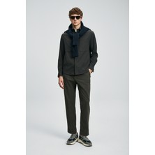 Lufian Lord Erkek Basic Gömlek Regular Fit Haki