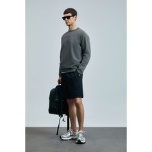 Lufian Lınes Erkek Sweatshirt Yeşil