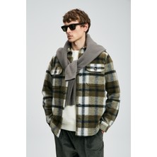 Lufian Emir Erkek Basic Gömlek Regular Fit Yeşil