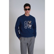 Lufian Pıtcher Erkek Sweatshirt Saks