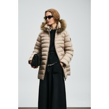 Lufian Elıt Kaz Tüyü Kadın Mont