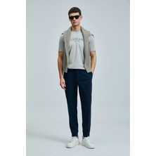 Lufian Pıto Smart Erkek Chino Pantolon Slim Fit Lacivert