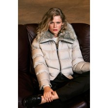 Lufian Daısy Kaz Tüyü Kadın Mont