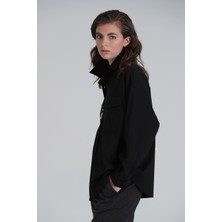 Lufian Rocco Kadın Gömlek Siyah