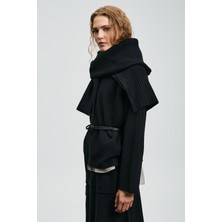 Lufian Holly Kadın Kazak Siyah