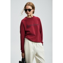 Lufian Ander Kadın Örme Sweatshırt