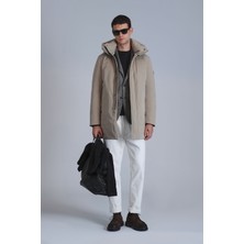 Lufian Donald Kaz Tüyü Erkek Mont