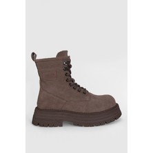 Lufian Ember Kadın Deri Bot Deve Tüyü