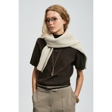 Lufian Jessıca Kadın Kazak Kahverengi