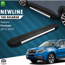 S-Dizayn Subaru Forester 4 NewLine Krom Yan Basamak 183 Cm 2012-2019 A+ Kalite