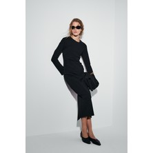 Lufian Helena Kadın Elbise Siyah