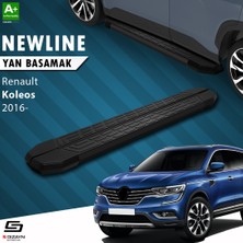 S-Dizayn Renault Koleos 2 NewLine Siyah Yan Basamak 163 Cm 2016 Üzeri A+ Kalite