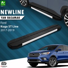 S-Dizayn Ford Kuga 2 ST-Line NewLine Aluminyum Yan Basamak 183 Cm 2017-2019 A+ Kalite