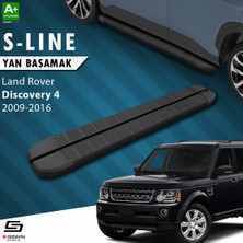 S-Dizayn Land Rover Discovery 4 S-Line Siyah Yan Basamak 193 Cm 2009-2016 A+ Kalite