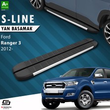 S-Dizayn Ford Ranger 3 S-Line Aluminyum Yan Basamak 203 Cm 2012-2022 A+ Kalite