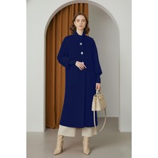 Puane Kadın Düğme Detaylı Çıtçıtlı Kaban -15231KBN