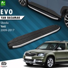 S-Dizayn Skoda Yeti Evo Krom Yan Basamak 173 Cm 2009-2017 A+ Kalite